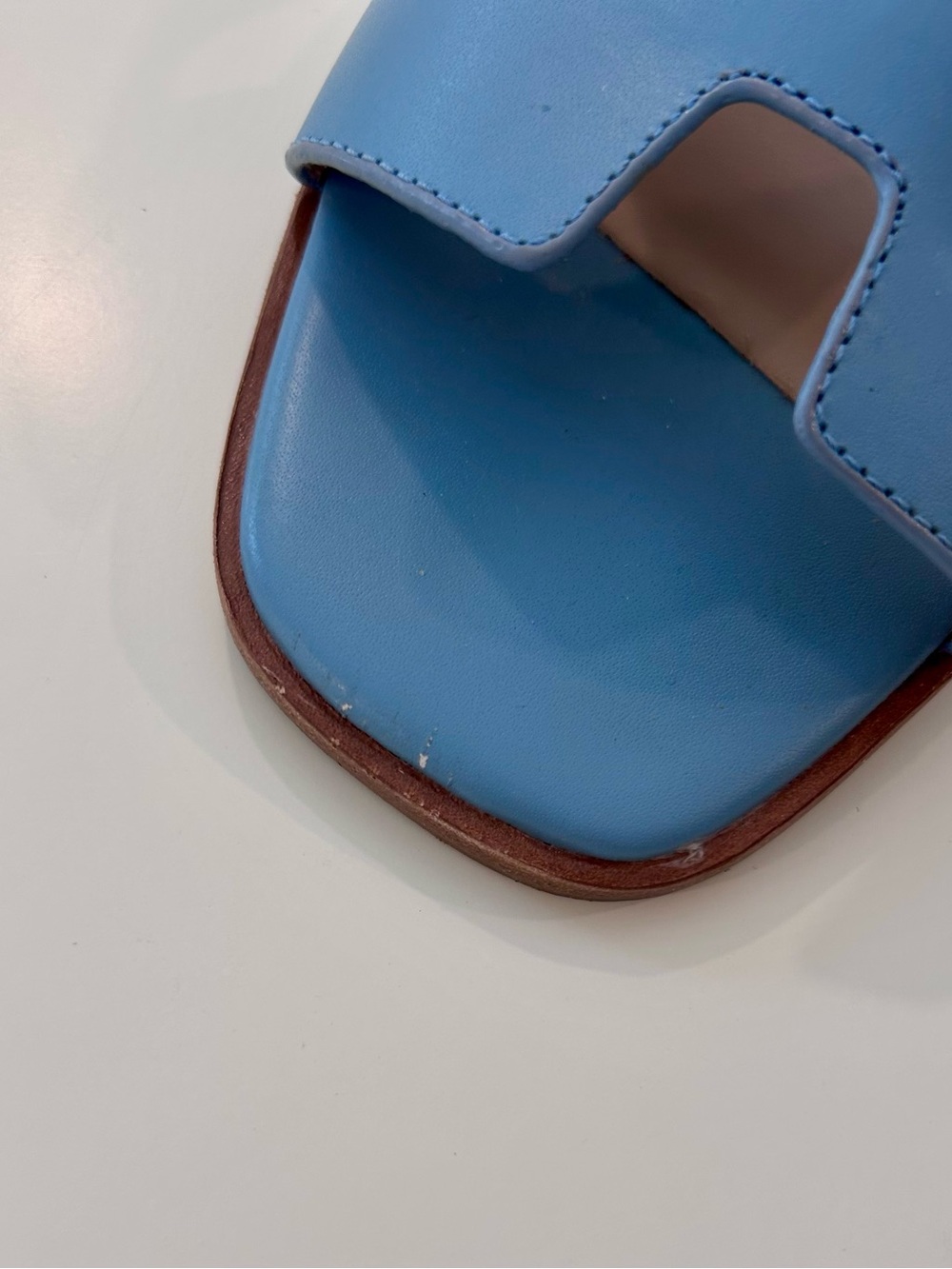Steve Madden Blue Sandals Sz 9 - Picture 4 of 7